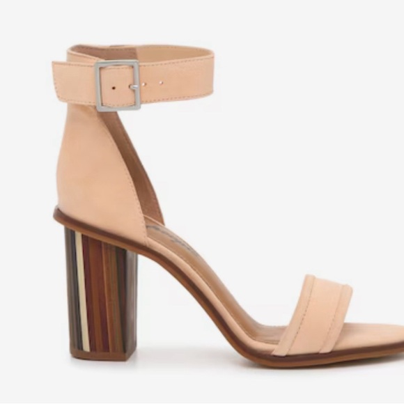 Free People Nude Ankle Strap Sandals - Picture 5 of 5